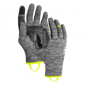 Ortovox FLEECE LIGHT GLOVE M black steel blend