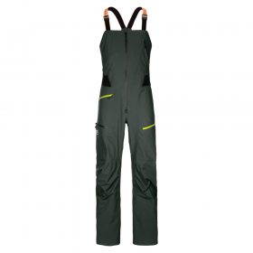 Ortovox 3L DEEP SHELL BIB PANTS M green pine