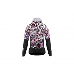 Crazy Idea Jacket Trilogy Printed Woman zebra mix