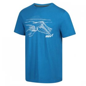 Inov-8 GRAPHIC TEE &quot;HELVELLYN&quot; M blue