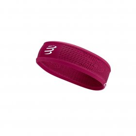 COMPRESSPORT THIN HEADBAND ON/OFF persian red