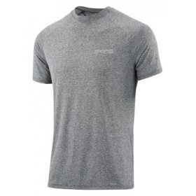 Skins Activewear Bergmar Mens Active Top S/S Round Neck Charcoal/Marle