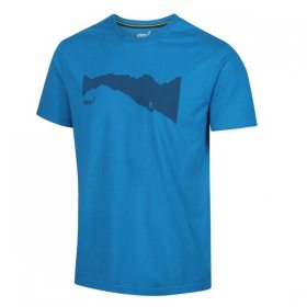 Inov-8 GRAPHIC TEE &quot;Ridge&quot; M blue