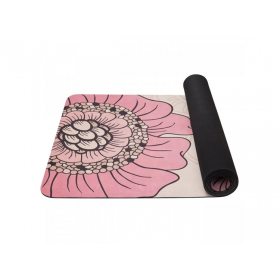 YATE Yoga Mat přírodní guma - vzor F béžová