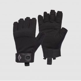 Black Diamond Crag half-finger gloves black