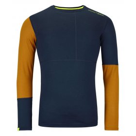 Ortovox 185 ROCK'N'WOOL LONG SLEEVE M deep ocean