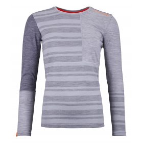 Ortovox 185 ROCK'N'WOOL LONG SLEEVE W grey blend