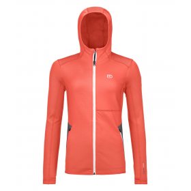 Ortovox Fleece Hoody W coral