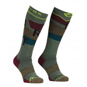 Ortovox Freeride Long Socks Cozy M wild herbs