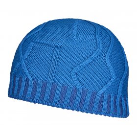 Ortovox Merino Tangram Knit Beanie mountain blue