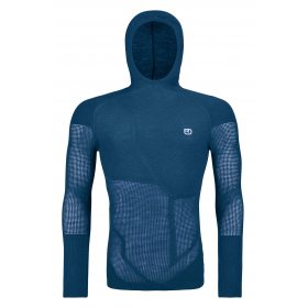 Ortovox Merino Thermovent Hoody M petrol blue