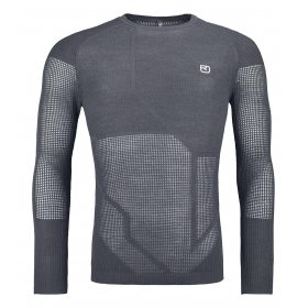 Ortovox Merino Thermovent Long Sleeve M dark grey blend