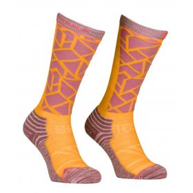 Ortovox Ski Tour Compression Long Socks W autumn leaves