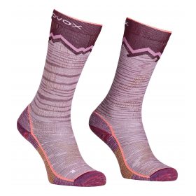 Ortovox Tour Long Socks W mountain rose