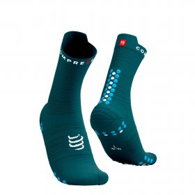 COMPRESSPORT PRO RACING SOCKS V4.0 RUN HIGH shaded spruce/hawaiian ocean