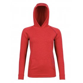 High Point MOA MERINO LADY HOODY teaberry