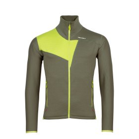 High Point CASCADE SWEATSHIRT khaki/bright green