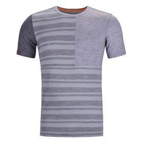 Ortovox 185 ROCK'N'WOOL SHORT SLEEVE M grey blend