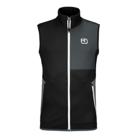 Ortovox FLEECE VEST M black raven