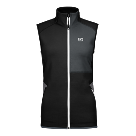 Ortovox MERINO FLEECE VEST W black raven