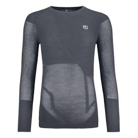 Ortovox Merino Thermovent Long Sleeve W dark grey blend