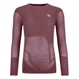 Ortovox Merino Thermovent Long Sleeve W mountain rose