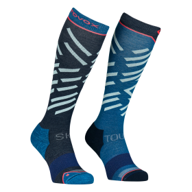 Ortovox Ski Tour Long Socks W sea surface