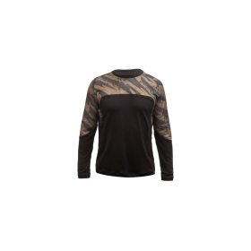 SENSOR FT MEN'S ESCAPE MERINO LONG SLEEVE TEE black/brush