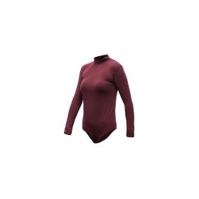 SENSOR MERINO AIR dámské body dl.rukáv port red