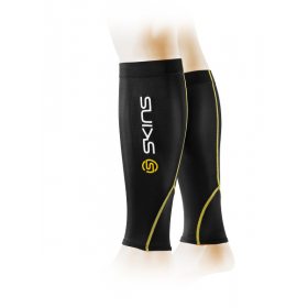 Skins Unisex Black Calftights mx