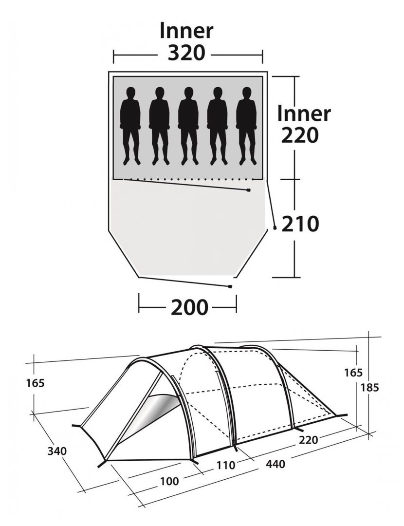 Outwell prescot shop 500 tent